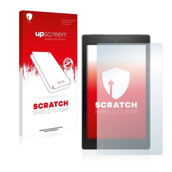upscreen® Scratch Shield Clear Premium Displayschutzfolie für Amazon Fire HD 8 (2016)