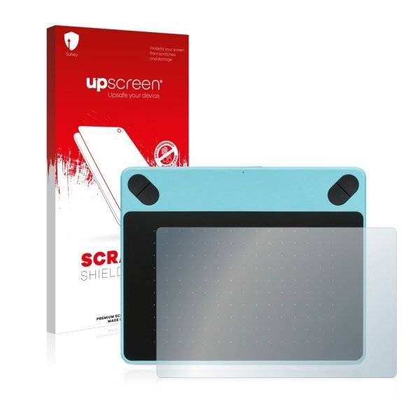 upscreen® Scratch Shield Clear Premium Displayschutzfolie für Wacom Intuos Draw S CTL490DB