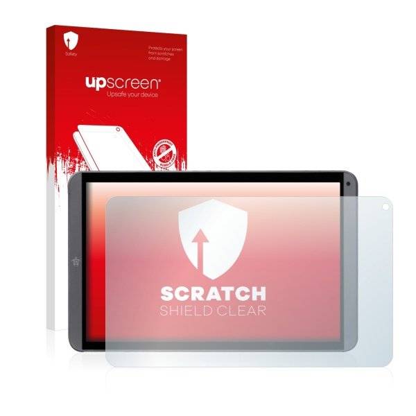 upscreen® Scratch Shield Clear Premium Displayschutzfolie für Mediacom Smartpad Mx 10 M-SP10MXHA
