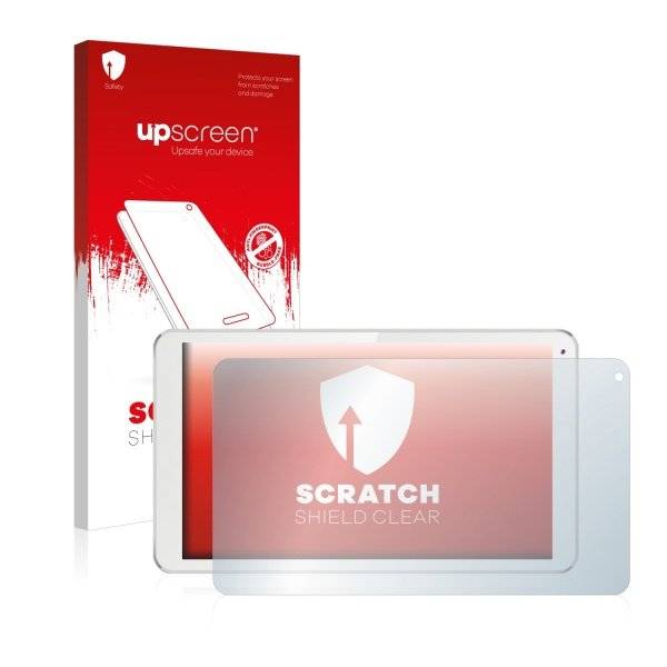 upscreen® Scratch Shield Clear Premium Displayschutzfolie für Logicom L-ement Tab 1045