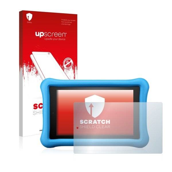 upscreen® Scratch Shield Clear Premium Displayschutzfolie für Amazon Fire HD 8 Kids Edition (2017)