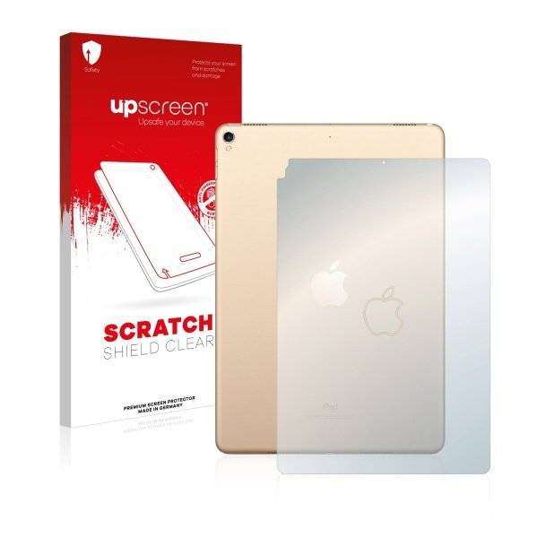 upscreen® Scratch Shield Clear Premium Displayschutzfolie für Apple iPad Pro 10.5 (Rückseite)
