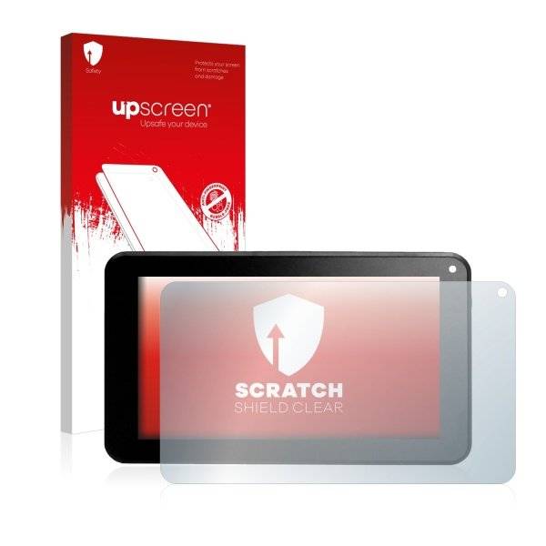 upscreen® Scratch Shield Clear Premium Displayschutzfolie für MpMan MPQC 730