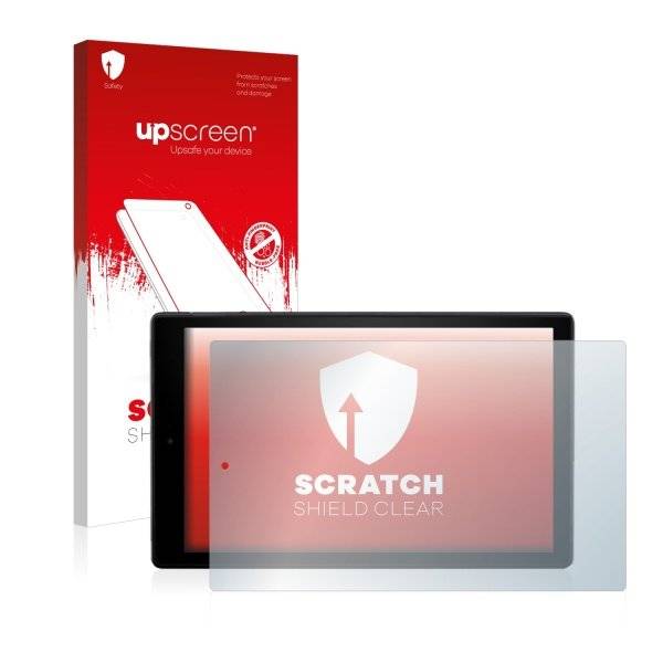 upscreen® Scratch Shield Clear Premium Displayschutzfolie für Amazon Fire HD 10 (2017)