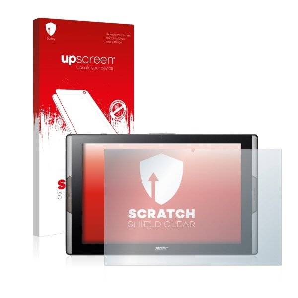 upscreen® Scratch Shield Clear Premium Displayschutzfolie für Acer Iconia Tab 10 A3-A50