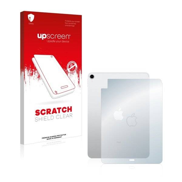 upscreen® Scratch Shield Clear Premium Displayschutzfolie für Apple iPad Pro 11 (Rückseite, 2018)