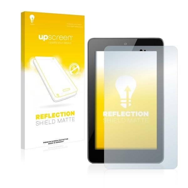 upscreen® Reflection Shield Matte Premium Displayschutzfolie für Google Nexus 7 (2012)