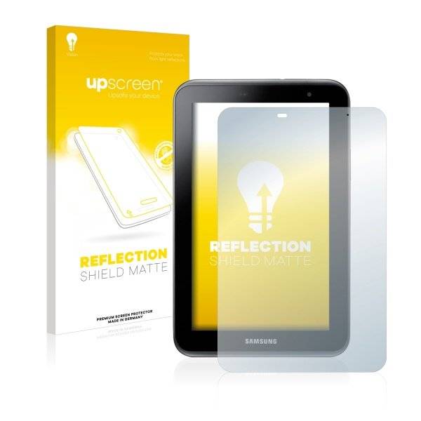 upscreen® Reflection Shield Matte Premium Displayschutzfolie für Samsung Galaxy Tab 2 (7.0) P3110