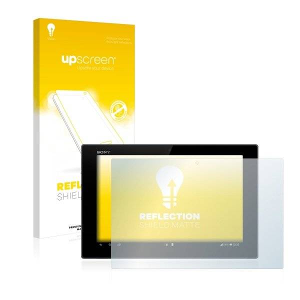 upscreen® Reflection Shield Matte Premium Displayschutzfolie für Sony Xperia Tablet Z LTE SGP321