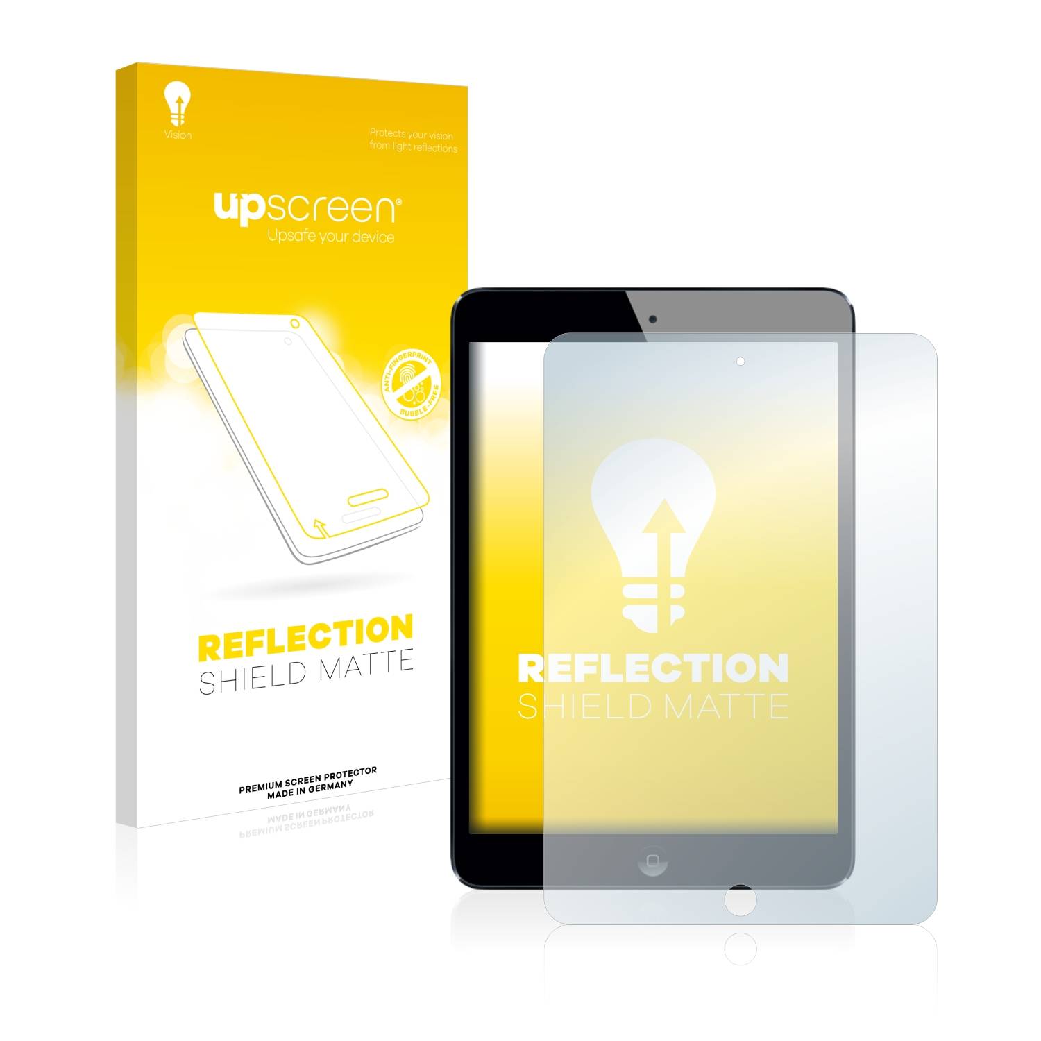 upscreen Reflection Shield Matt Schutzfolie für Apple iPad Mini 2 2013