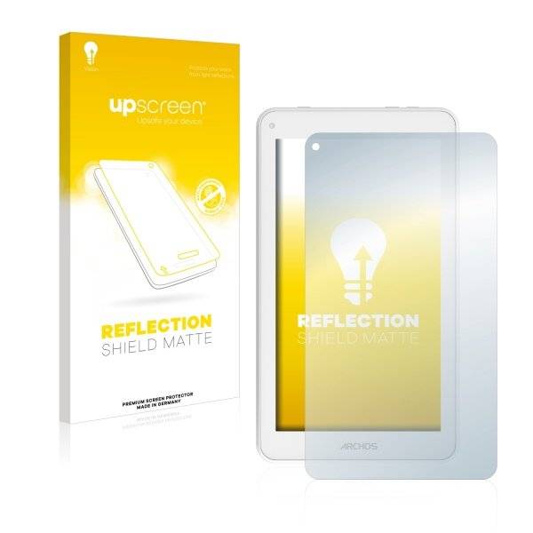 upscreen® Reflection Shield Matte Premium Displayschutzfolie für Archos 70c Cobalt