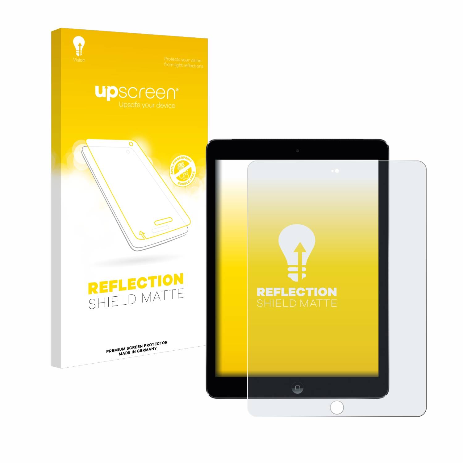 upscreen Reflection Shield Matt Schutzfolie für Apple iPad Air 2 2014