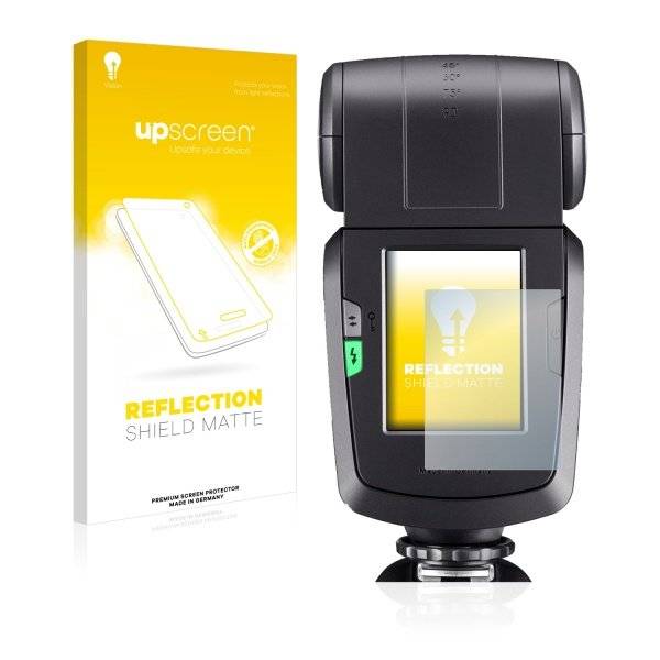 upscreen® Reflection Shield Matte Premium Displayschutzfolie für Metz Mecablitz 64 AF-1 digital