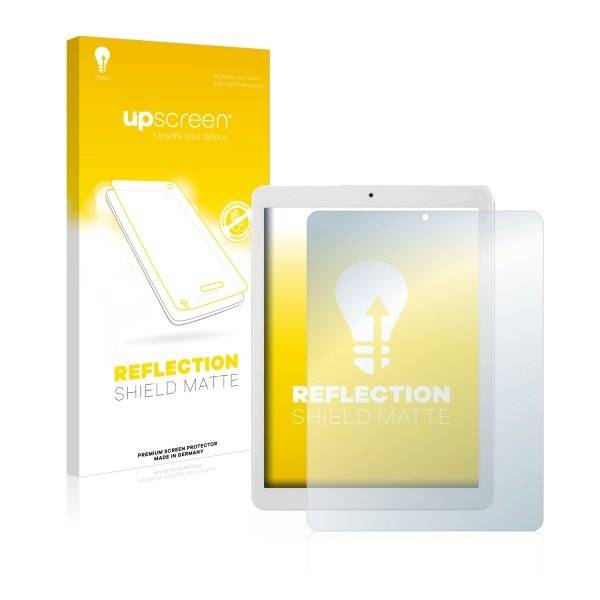 upscreen® Reflection Shield Matte Premium Displayschutzfolie für Majestic TAB-497 3G