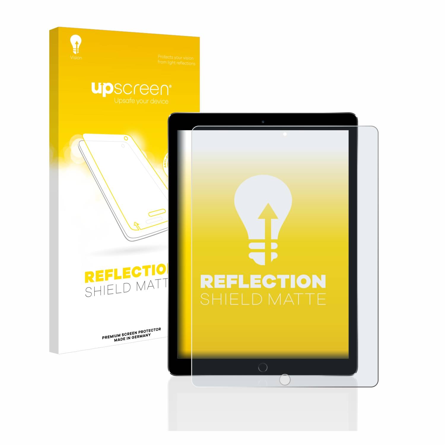 upscreen Reflection Shield Matt Schutzfolie für Apple iPad Pro 12.9 2015