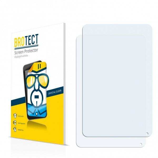 2x BROTECT® HD-Clear Displayschutzfolie für MpMan MPQC1004