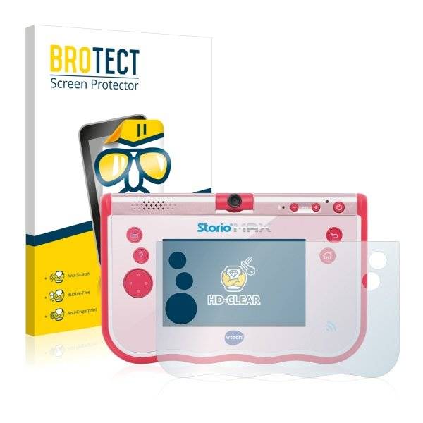 2x BROTECT® HD-Clear Displayschutzfolie für Vtech Storio Max 5