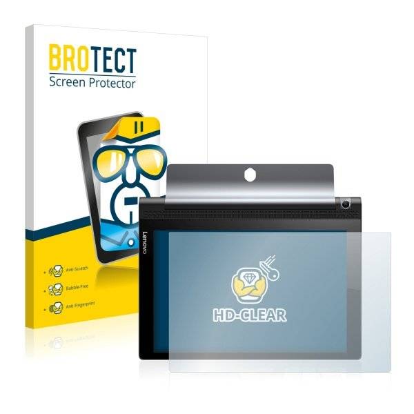 2x BROTECT® HD-Clear Displayschutzfolie für Lenovo Yoga Tab 3 10