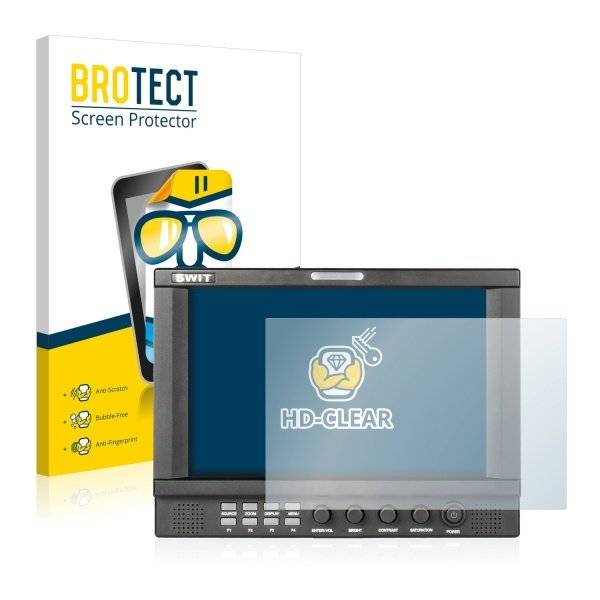 2x BROTECT® HD-Clear Displayschutzfolie für Swit S-1092H