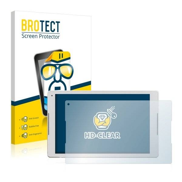 2x BROTECT® HD-Clear Displayschutzfolie für Alcatel Plus 10