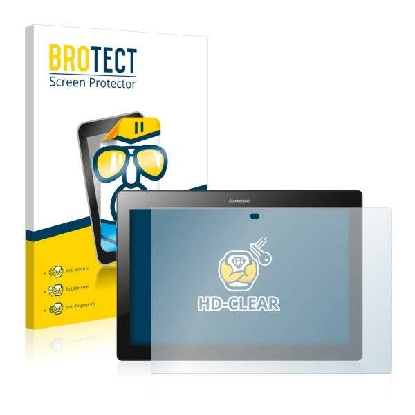 2x BROTECT® HD-Clear Displayschutzfolie für Lenovo Tab 2 A10-30