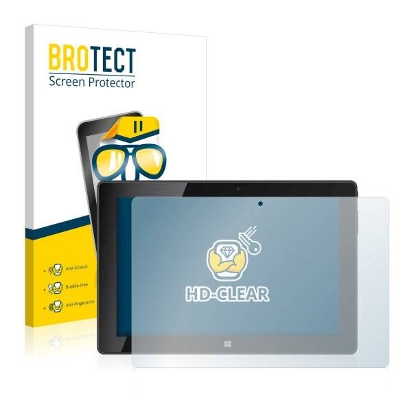 2x BROTECT® HD-Clear Displayschutzfolie für Mediacom WinPad 10.1 X120