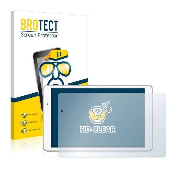 2x BROTECT® HD-Clear Displayschutzfolie für Huawei MediaPad T2 10.0 Pro