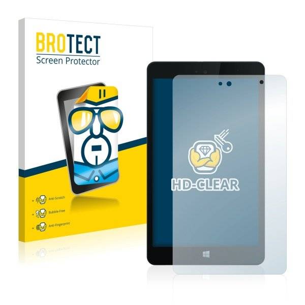 2x BROTECT® HD-Clear Displayschutzfolie für Linx 810B