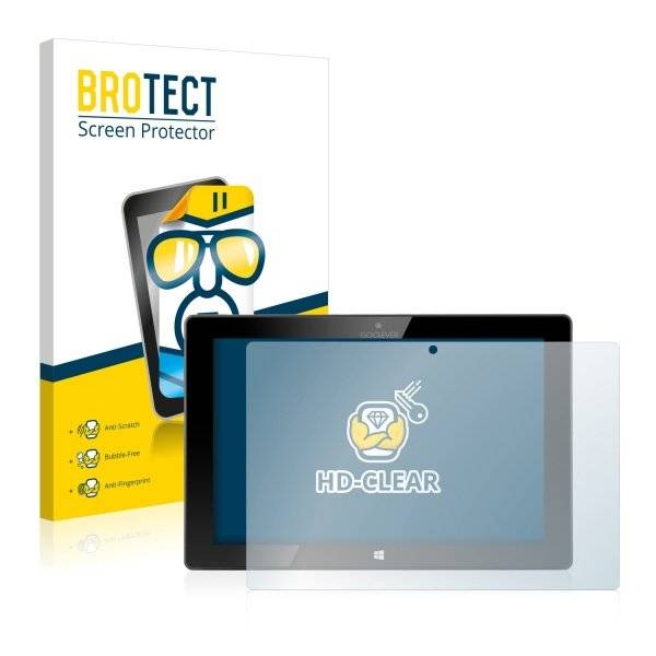 2x BROTECT® HD-Clear Displayschutzfolie für GoClever Insignia 2 1010