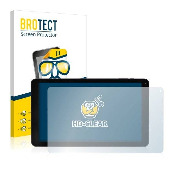 2x BROTECT® HD-Clear Displayschutzfolie für Blaupunkt Atlantis 1001A