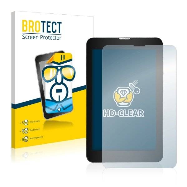 2x BROTECT® HD-Clear Displayschutzfolie für Yuntab K08
