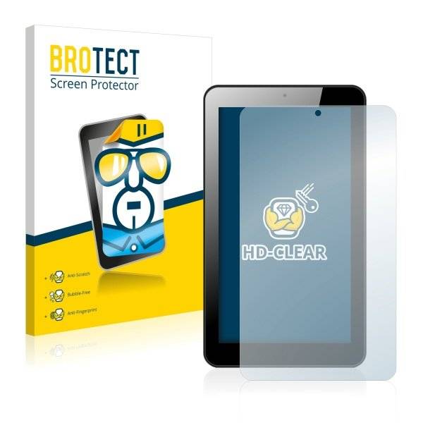 2x BROTECT® HD-Clear Displayschutzfolie für Odys Maven 7 Plus
