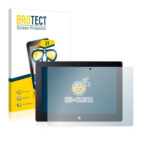 2x BROTECT® HD-Clear Displayschutzfolie für Acer Switch One 10 SW1-011-14 UQ