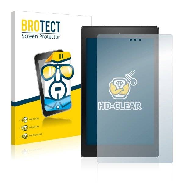 2x BROTECT® HD-Clear Displayschutzfolie für Amazon Fire HD 8 (2017)