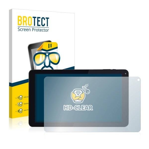2x BROTECT® HD-Clear Displayschutzfolie für JAY-tech XTE10D