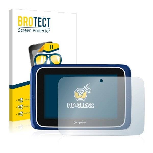2x BROTECT® HD-Clear Displayschutzfolie für Clementoni Clempad 7.0 8