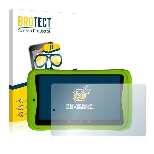 2x BROTECT® HD-Clear Displayschutzfolie für Tablette Gulli V3