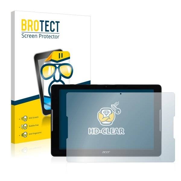 2x BROTECT® HD-Clear Displayschutzfolie für Acer Iconia One 10 B3-A32
