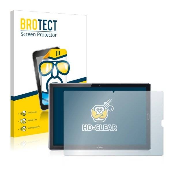 2x BROTECT® HD-Clear Displayschutzfolie für Huawei MediaPad M5 10.8 Pro