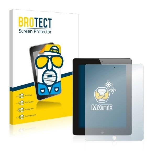 2x BROTECT® Matt Displayschutzfolie für Apple iPad 2 Wi-Fi + 3G