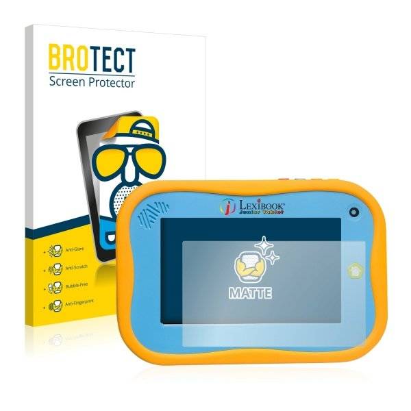 2x BROTECT® Matt Displayschutzfolie für Lexibook Junior Tablet