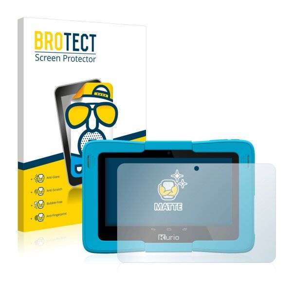 2x BROTECT® Matt Displayschutzfolie für Techno Source Kurio 7S