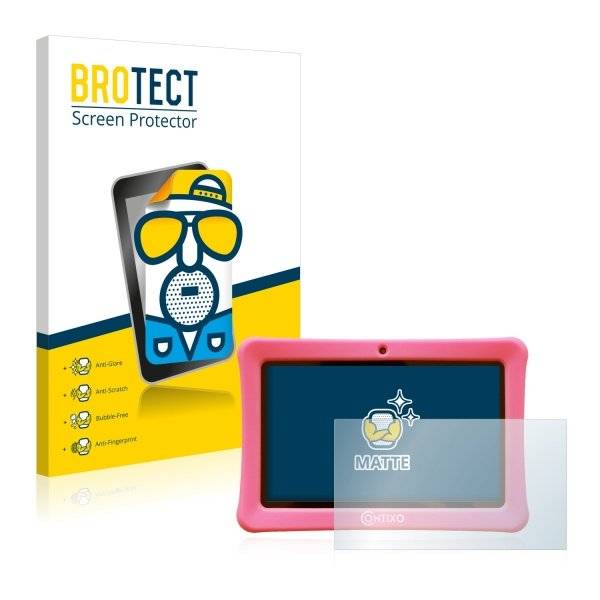 2x BROTECT® Matt Displayschutzfolie für Contixo Kids 7 Tablet