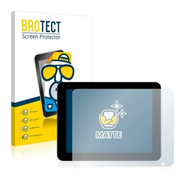 2x BROTECT® Matt Displayschutzfolie für Captiva Pad8 GPS