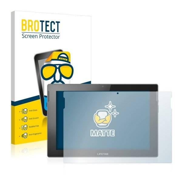 2x BROTECT® Matt Displayschutzfolie für Medion Lifetab S10333 (MD 98828)