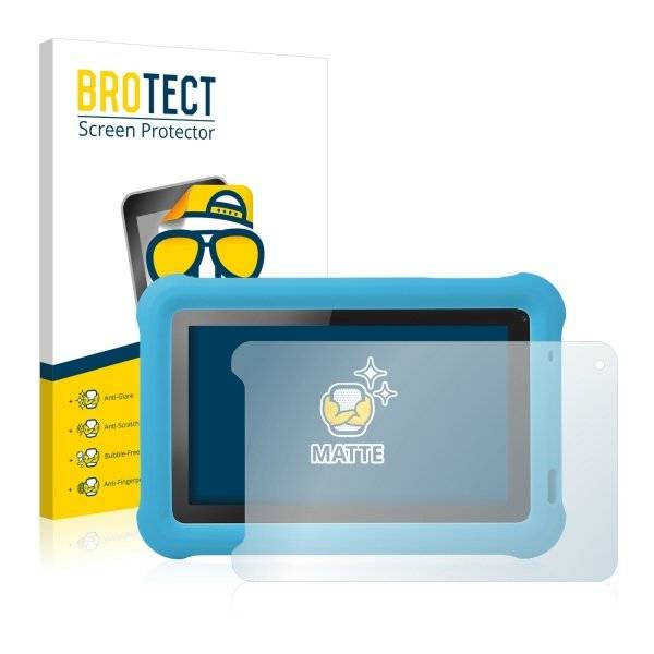 2x BROTECT® Matt Displayschutzfolie für Medion Lifetab Junior Tab S7322 (MD 98957)