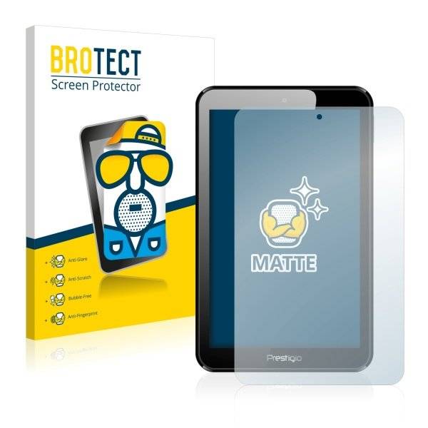 2x BROTECT® Matt Displayschutzfolie für Prestigio MultiPad Visconte Quad
