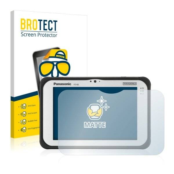 2x BROTECT® Matt Displayschutzfolie für Panasonic Toughpad FZ-B2