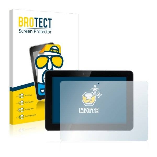 2x BROTECT® Matt Displayschutzfolie für Hannspree HannsPad T74B - 10.1 WIFI SN1AT74B