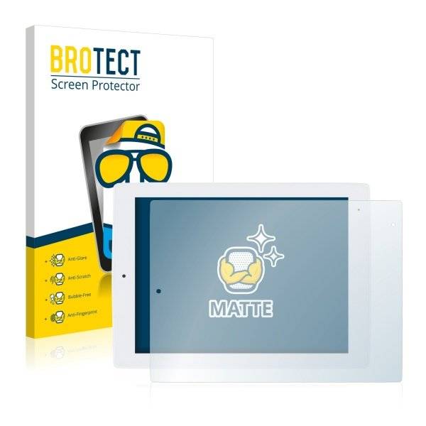 2x BROTECT® Matt Displayschutzfolie für Xoro TelePAD 9730